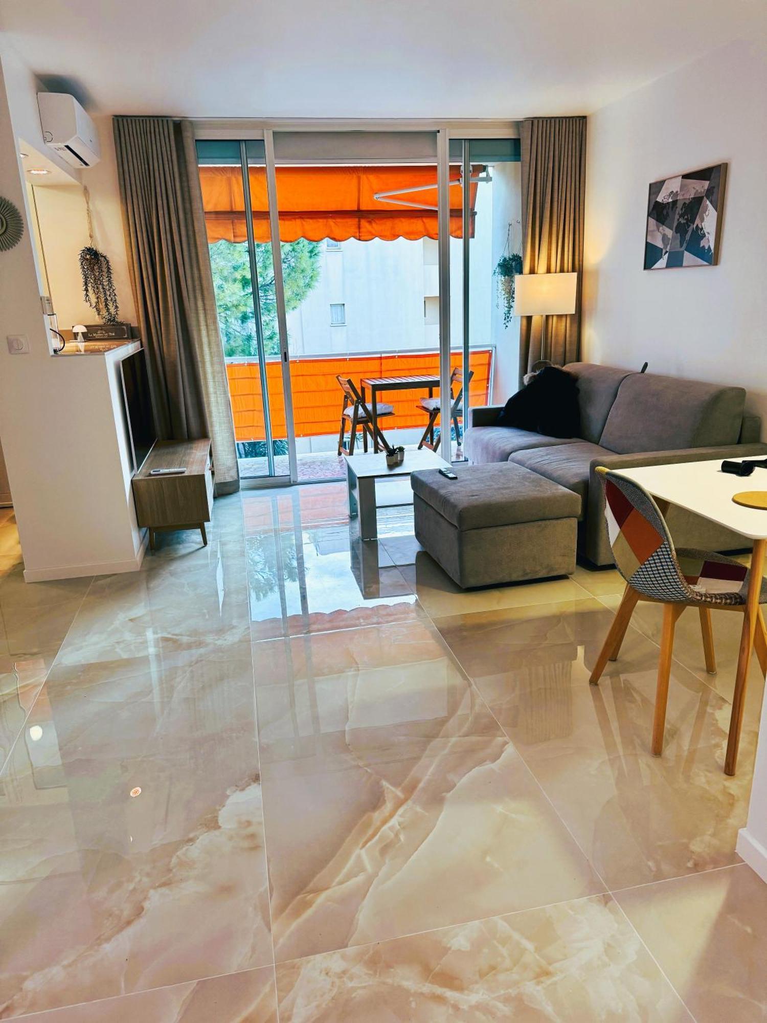 Studio Climatise 600M De La Plage Cagnes-sur-Mer Kültér fotó